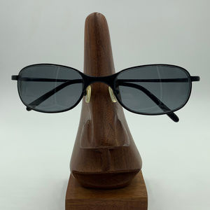 Jonathan Cate Black Metal Oval Sunglasses Frames